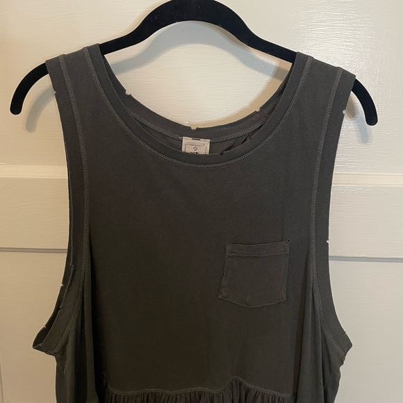 Free People Continental Peplum Tank - Size M - Picture 3 of 6